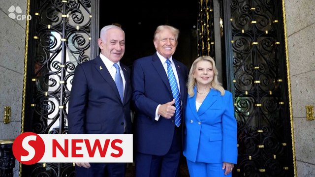 Netanyahu meets Trump, says working on Gaza ceasefire