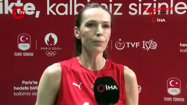 Filenin Sultanları olimpiyatlar için heyecanlı! Eda Erdem_ Grubumuz zorlu ama biz hazırız