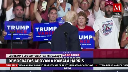 El apoyo de los Obama refuerza la campaña de Kamala Harris