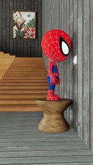 Spidey when turn on lights