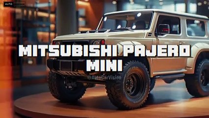 WOW! 2025 Mitsubishi Pajero Mini New Design Revealed - A Compact Legend Returns!