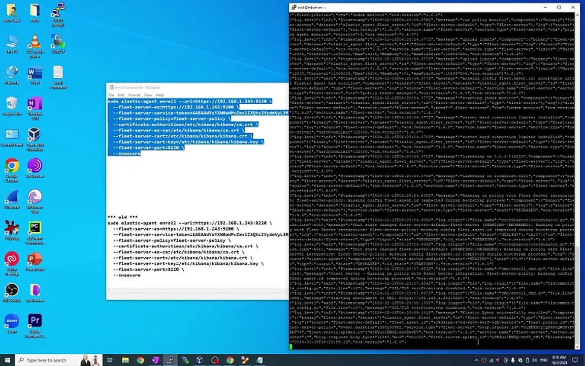 5-Cyber Threat Hunting With Elastic Stack Install & Configure Fleet Server