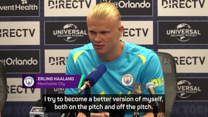 'That's my job' - Haaland hoping to continue to improve this season