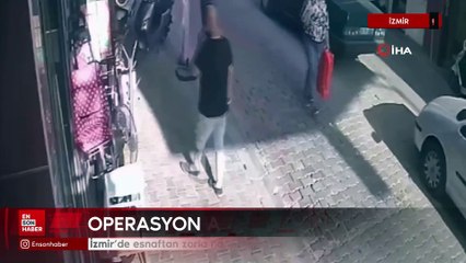 İzmir'de esnaftan zorla haraç toplayan çeteye nefes kesen operasyon