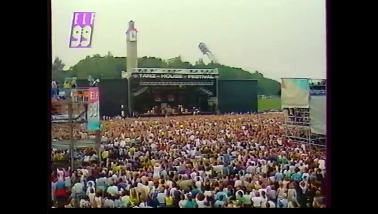 Tanz- House Festival 1990 - Leipzig mit Top  Stars