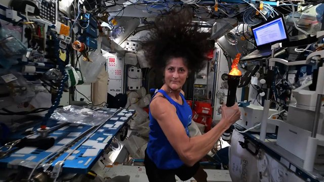 Watch: Olympics in outer space? NASA astronauts play 'out-of-the-world' sports