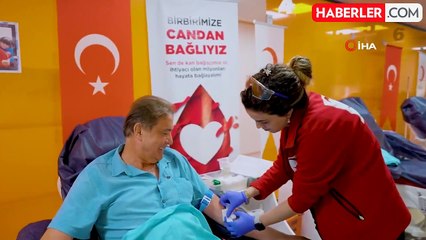 Ünlü oyuncular kan bağışı çağrısı yaptı