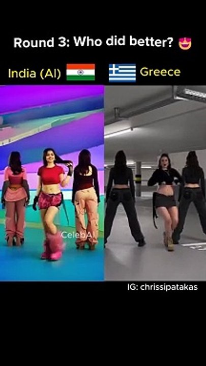 Kis ka dance zyada acha ha #girls  dance video
