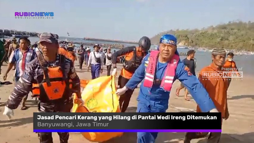 Tepat Hari Keempat Jasad Pencari Kerang yang Hilang di Pantai Wedi Ireng Ditemukan, Ini Lokasi Penemuan Korban