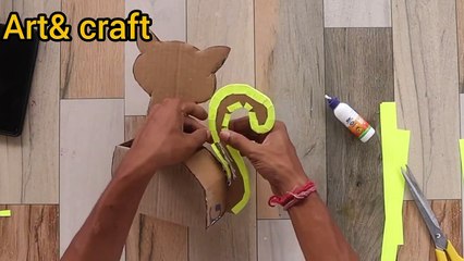 Superb Home Decoration ideas | Cat Shaped craft ideas | Easy Cardboard Craft