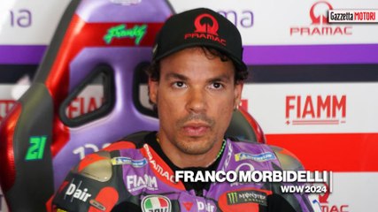 Franco Morbidelli: "A Misano è tutto bellissimo"