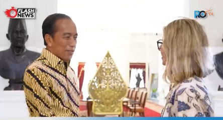 Presiden Jokowi Terima Delegasi World Bank di Istana Merdeka, Bahas Kemiskinan Hingga IKN