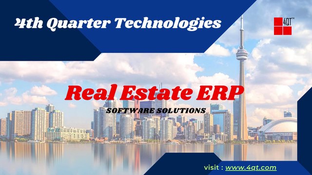 Real Estate ERP & CRM Software Solutions | 4QT
