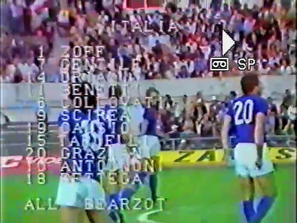 Italy vs Belgium - 1980