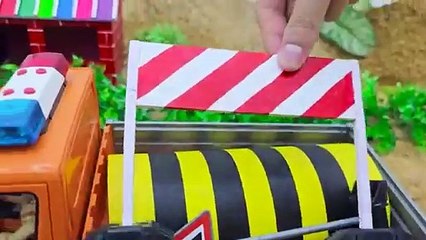 Cartoon cars dancing cars