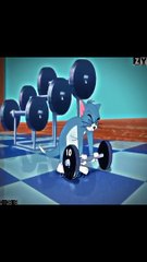 Fitness workout catoon