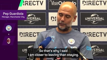 Download Video: Guardiola open to Man City contract extension