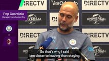 Guardiola open to Man City contract extension
