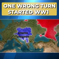 Just one wrong turn that sparked world war 1