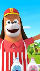 Baby Loves Yummy Popcorn #shorts