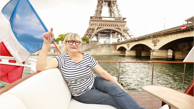 VOICI : Je dois vous faire une confidence : le bateau de Christine Bravo utilisé pour la parade aux JO 2024 a été victime d'un couac