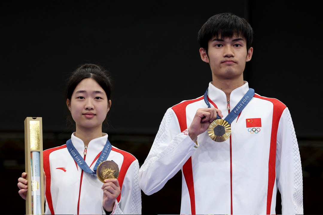 الصين تحقق أول ميدالية ذهبية في دورة الألعاب الأولمبية باريس 2024™