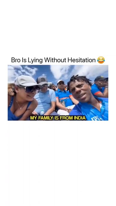 Bro is lying