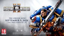 Warhammer 40,000 Space Marine 2 Official Weapon Heavy Bolter Trailer