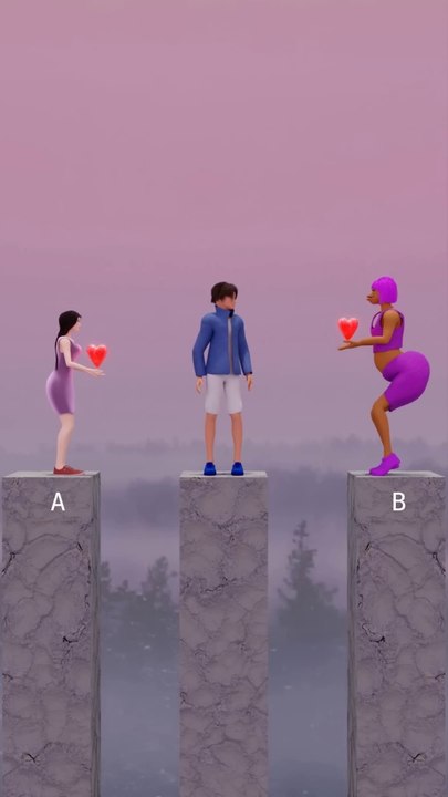 My heart will go on ( A or B ? ) | Funny animation