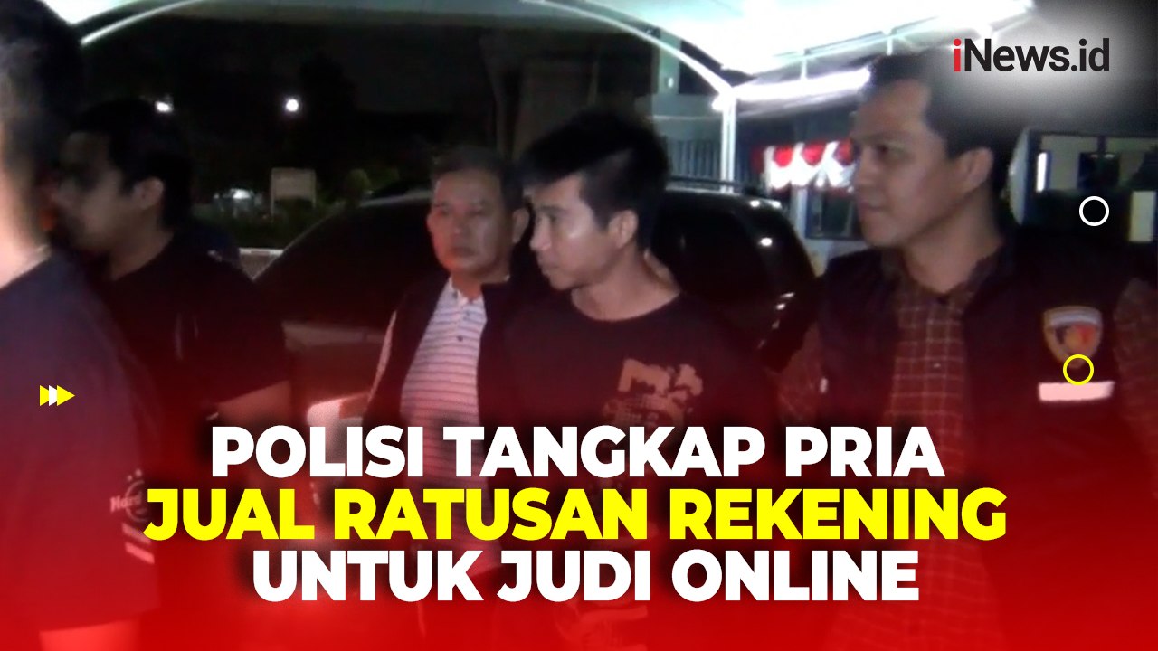 Polisi Tangkap Pria di Jakarta Barat Jual Ratusan Rekening untuk Judi Online