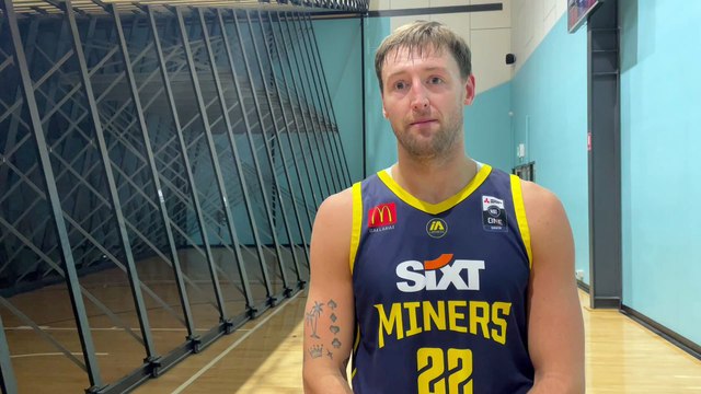 Interview with Ballarat Miners' captain Tyler Rudolph after semi-final win against Dandenong in the NBL1 South league.