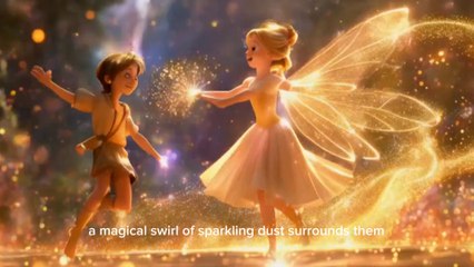 A girl and fairy friendship|English fairy tale for teenagers