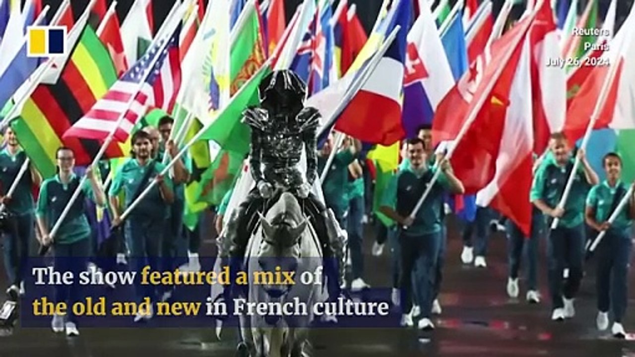 A Parisian Opening to the 2024 Olympics.."A Parisian Opening to the 2024 Olympics"