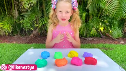 Nastya and dad make a giant multi-colored slime_Full-HD_60fps