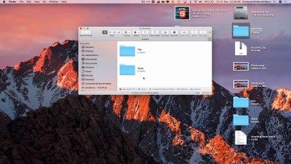 How to COMPRESS and Emerge 2 Folders Together On a Mac - Basic Tutorial | New