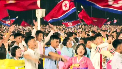 Nordkoreas Machthaber Kim ruft zu Aufbau von "Volksparadies" auf