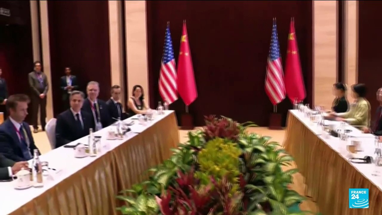 Diplomatie : Blinken rencontre son homologue chinois Wang Yi au Laos