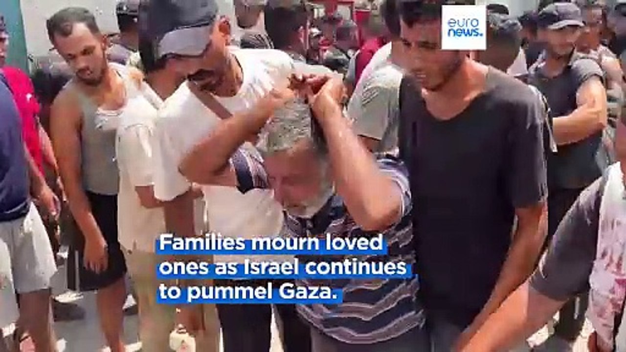 Israeli airstrike hits school in Gaza, killing at least 30