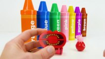 Best Learning Video for Toddlers Learn Colors with Crayon Surprises!