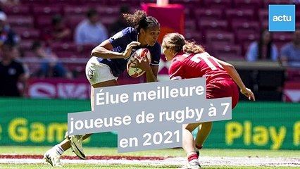 Anne-Cécile Ciofani déterminée pour le titre de rugby à 7 féminin des JO de Paris 2024