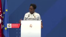 Endrick emotional at Real Madrid presentation