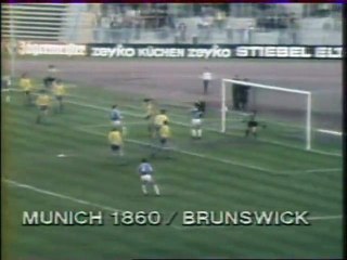 MUNICH 1860  - BRUNSWICK  -  1980  -  SAISON  1979/1980 -