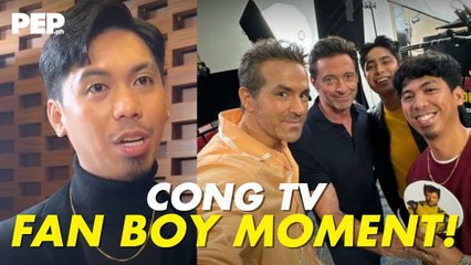 Cong TV Nagpaka-Fan Boy Kay Ryan Reynolds at Hugh Jackman, Pero Kinalaunan Kinabahan 😮