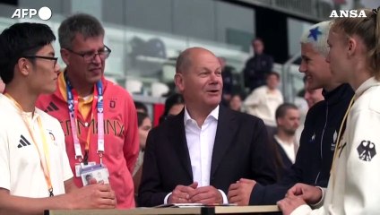 Parigi 2024, Scholz a Casa Germania