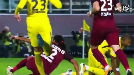 10 Horror Tackles on Kylian Mbappe