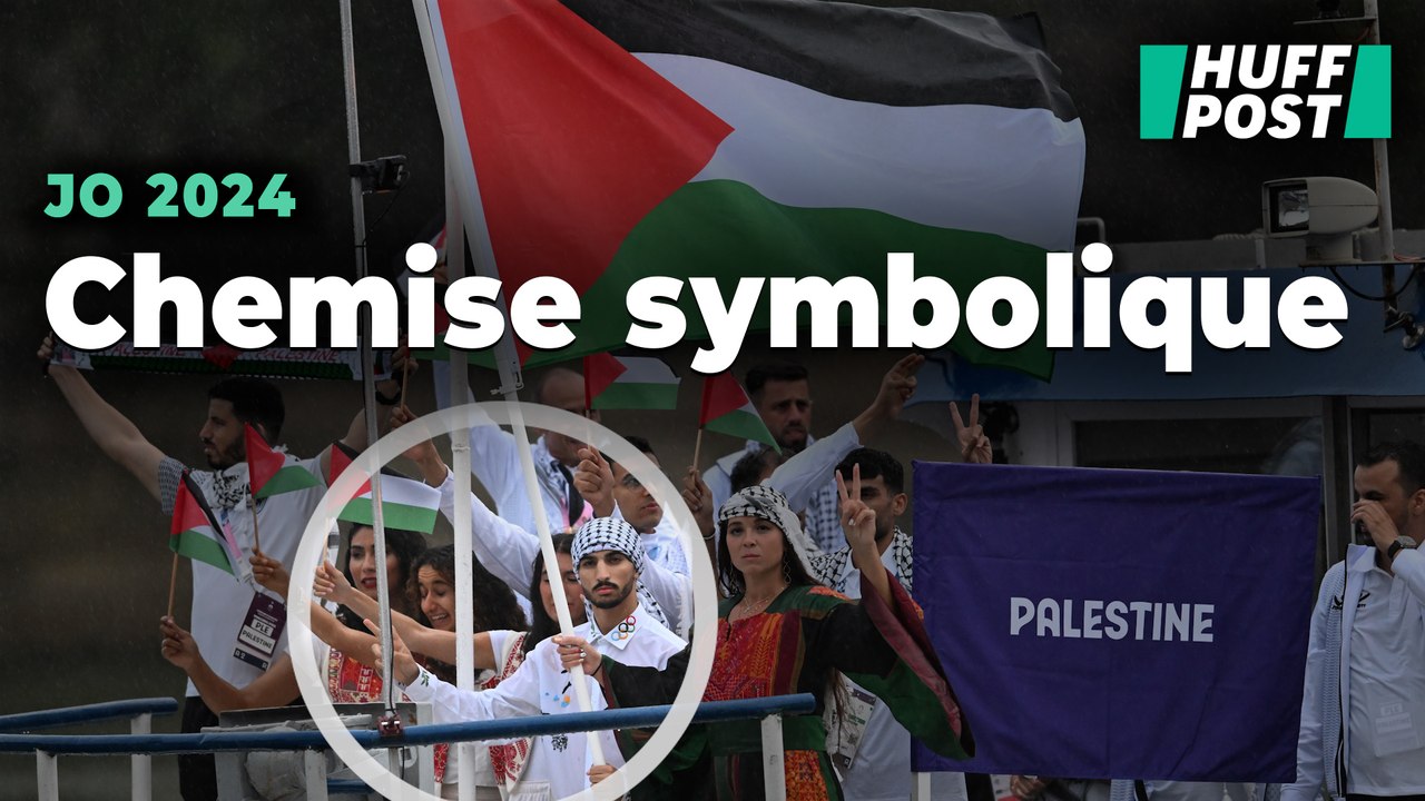 Ce boxeur palestinien a fait passer un message avec sa chemise à la cérémonie d’ouverture