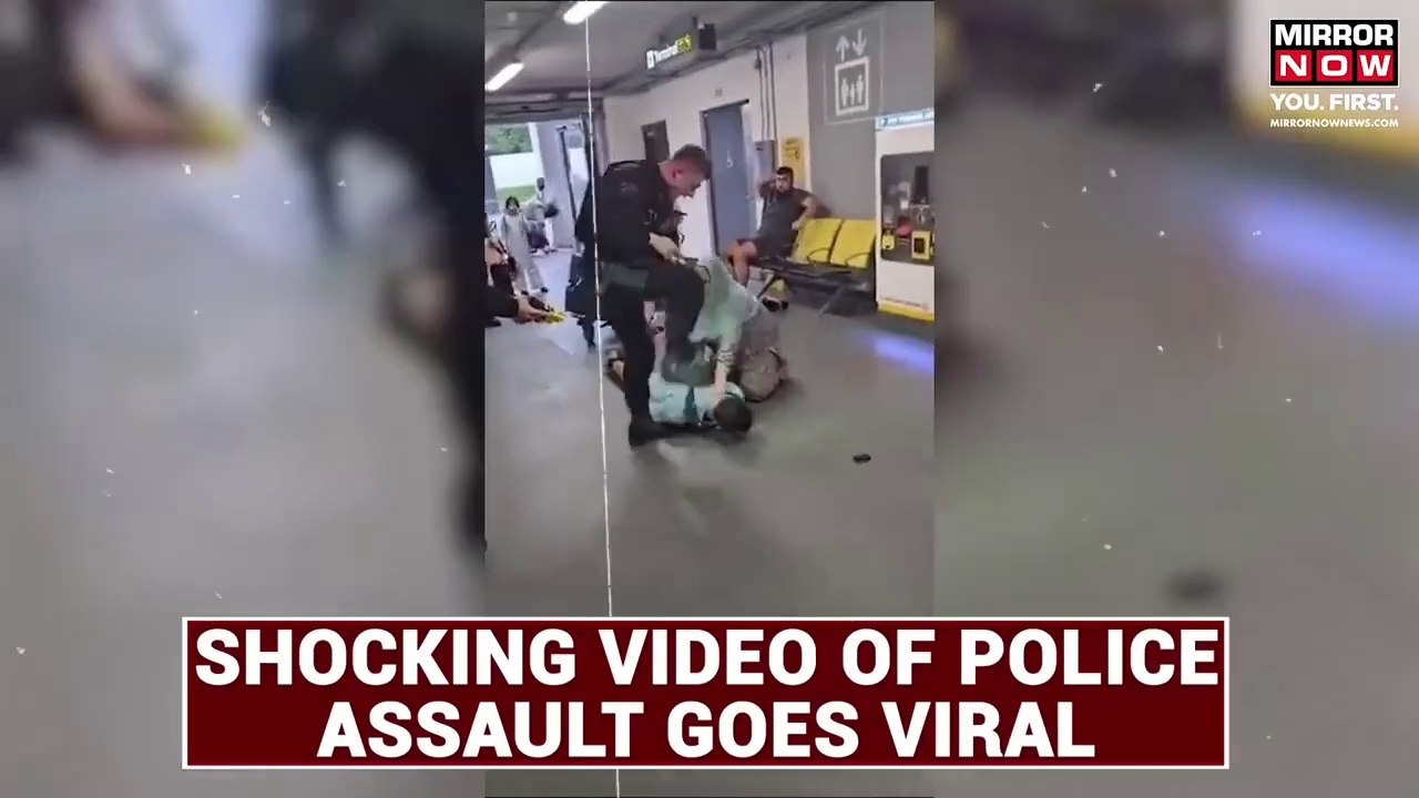 UK Cops Kick & Punch Man At Manchester Airport In Viral Video, Sparks Outrage |  English News