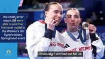GB women divers secure first ever Olympic medal - but gutted for Australia