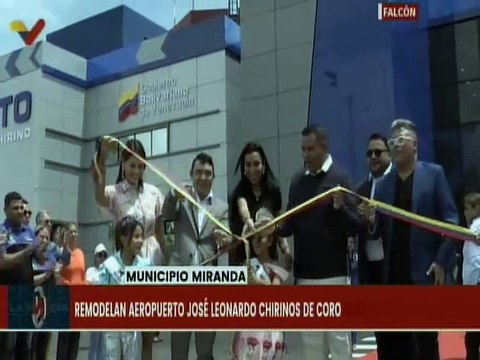 Gobierno Nacional recupera infraestructura del aeropuerto José Leonardo Chirinos del edo. Falcón