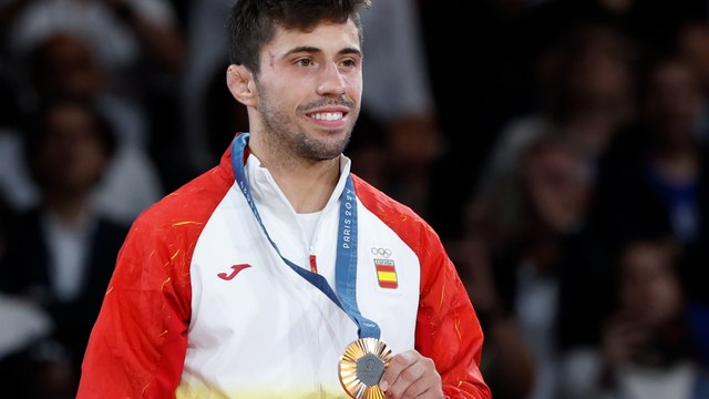 Fran Garrigós rompe la maldición del judo y logra un bronce en París: Era mi sueño de pequeño